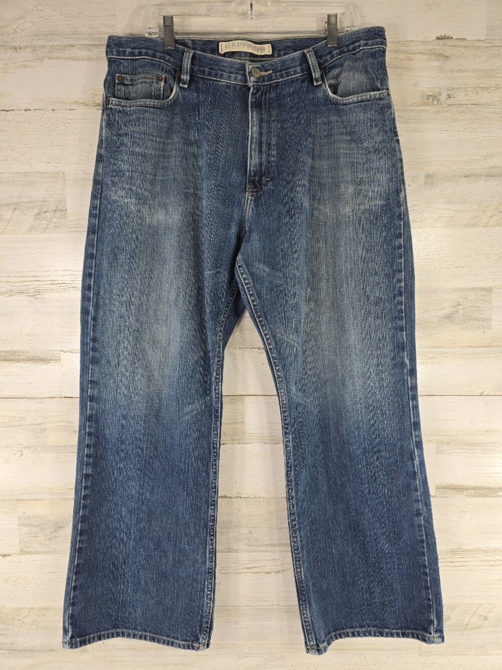Vintage Y2K Express Precision Fit Jeans 36x30 Mens Boot Cut Medium Wash Denim...